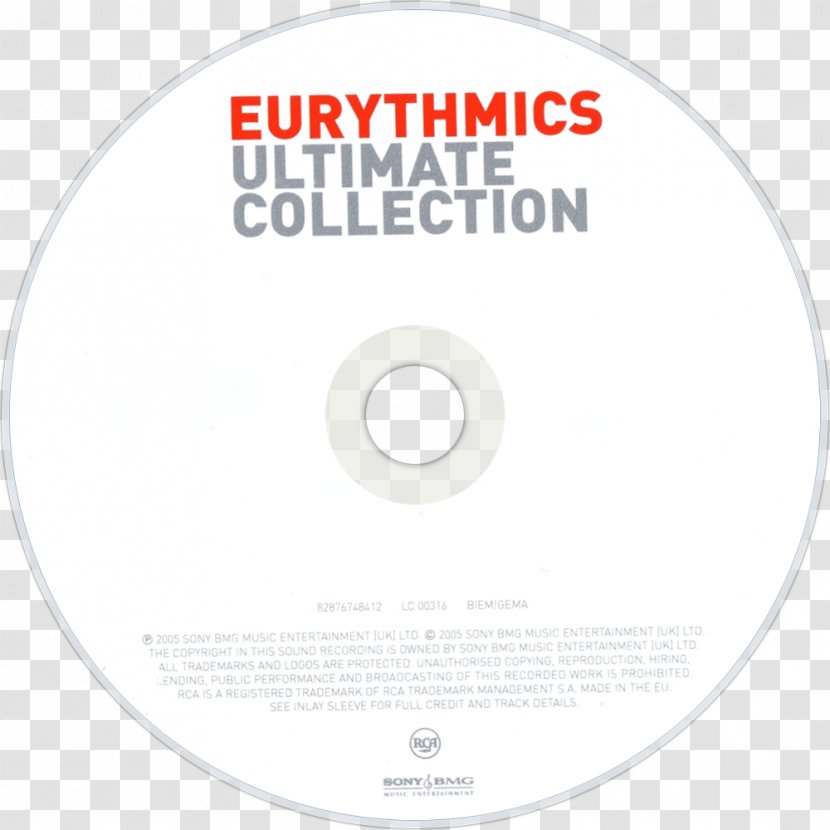Compact Disc Ultimate Collection Eurythmics Album Touch - Watercolor Transparent PNG
