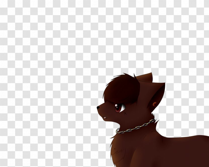 Dog Cat Cartoon Silhouette Snout Transparent PNG