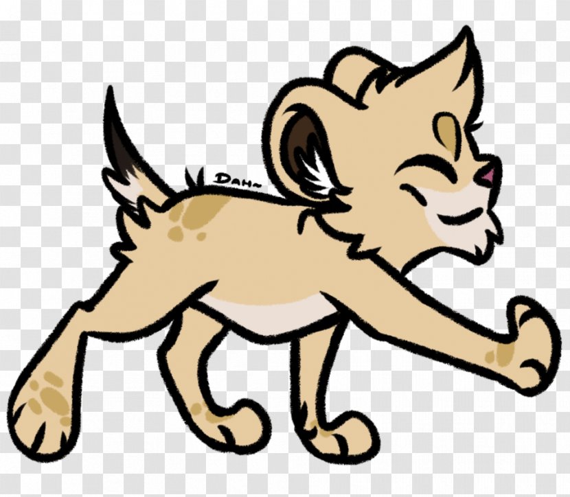 Cat Red Fox Line Art Cartoon Clip - Mammal Transparent PNG
