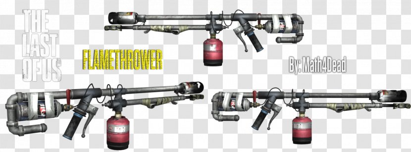 The Last Of Us Weapon Flamethrower Firearm Dino Crisis 2 - Tree Transparent PNG