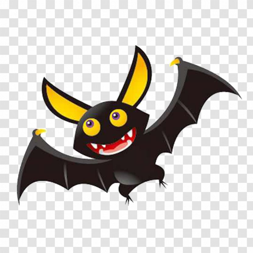 Bat Clip Art Halloween Image - Vampire Transparent PNG