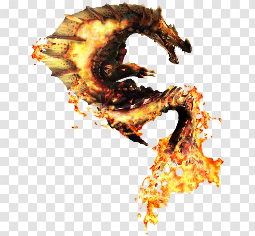 Monster Hunter Tri Generations 3 Ultimate Portable 3rd - Dragon - Arsan Streamer Transparent PNG