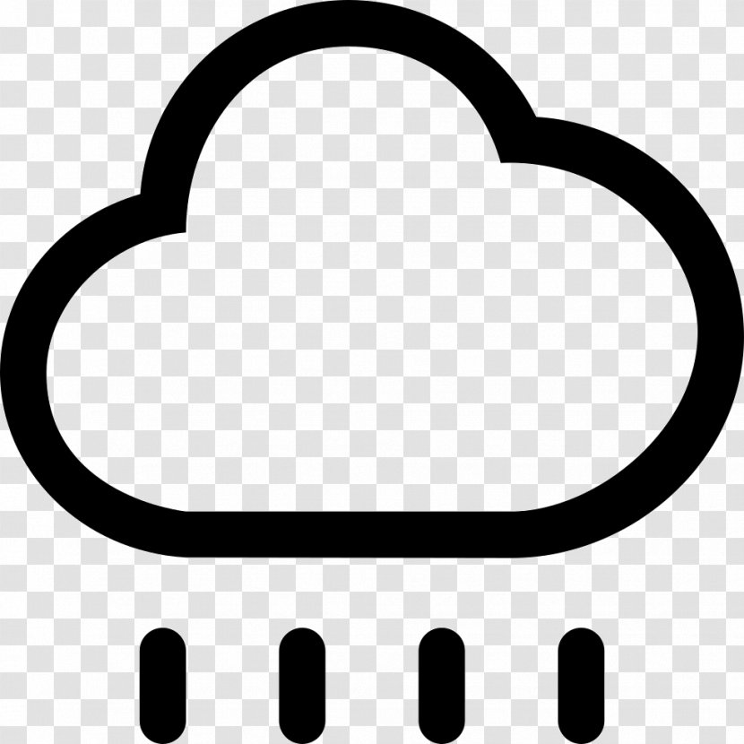 Drop Rain Symbol Cloud Transparent PNG