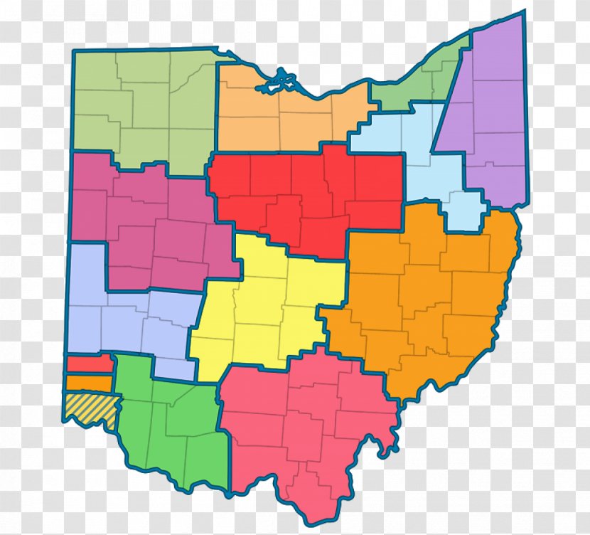 State Convention Of Baptists In Ohio Free Will Baptist Map Association Plumbers - Geography - Area Transparent PNG