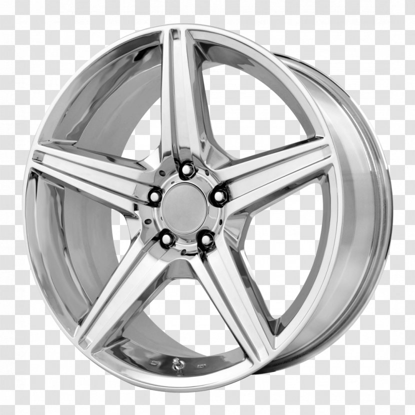 Car Chrome Plating Spoke Rim Wheel - Google Transparent PNG