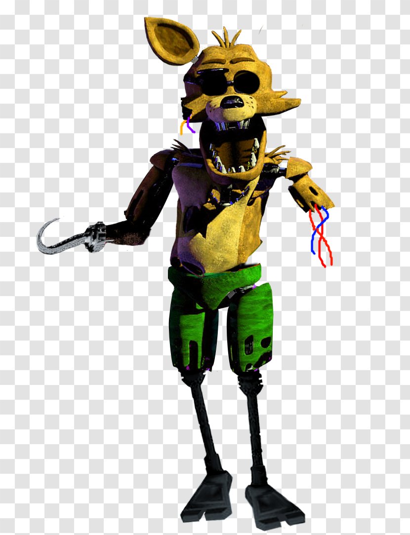 Five Nights At Freddy's 2 4 3 YouTube - Action Figure - Gradual Chang Golden Transparent PNG