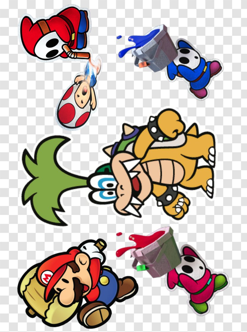 Paper Mario: The Thousand-Year Door Mario Bros. Clip Art - Organism - Bros Transparent PNG