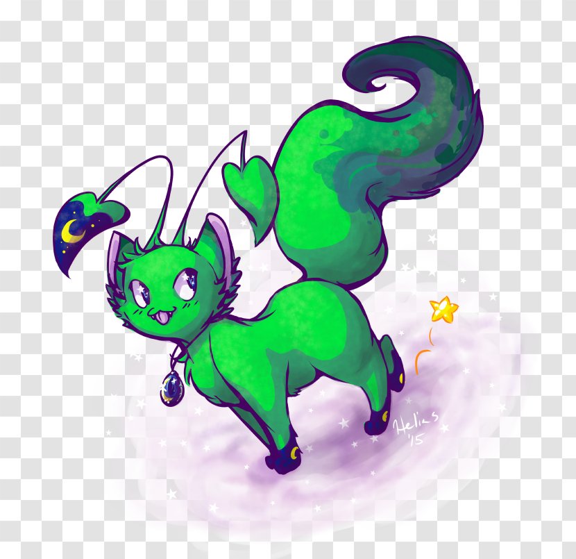 Cat Dragon Tail Clip Art - Liby Diaopai Transparent PNG