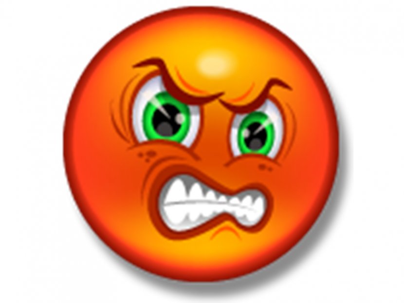 Anger Face Smiley Clip Art - Mad Transparent PNG