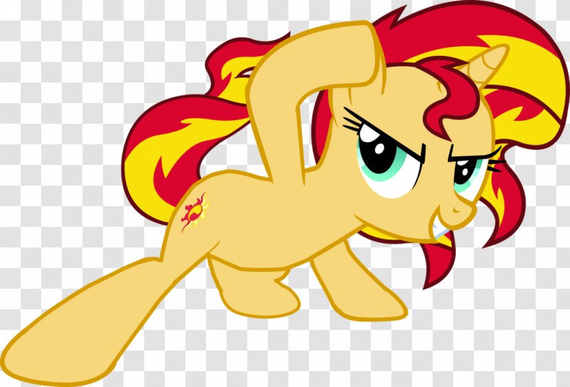 Pony Sunset Shimmer Pinkie Pie Rainbow Dash Applejack - Silhouette Transparent PNG