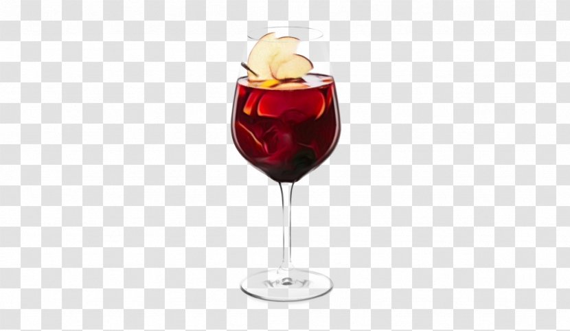 Wine Glass - Red - Dessert Transparent PNG