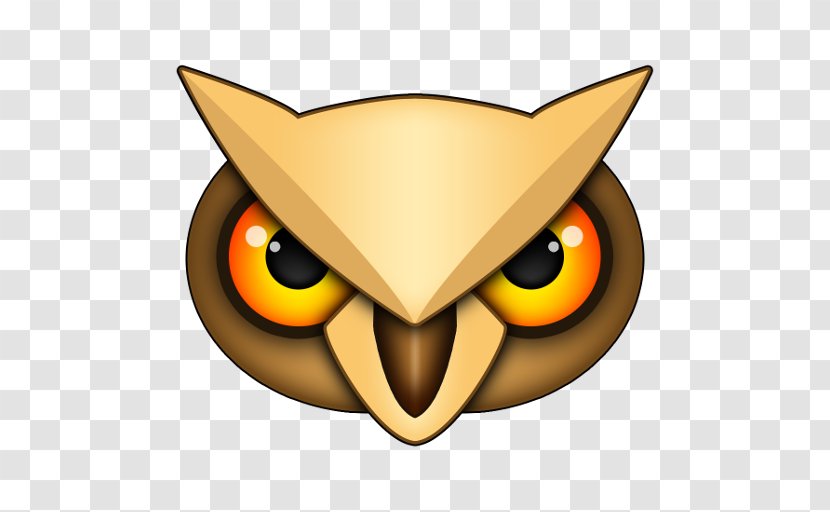 Cat Owl Smiley Beak Snout - Carnivoran - Logo Transparent PNG