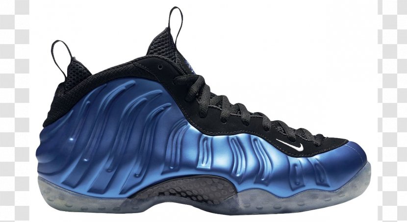 Nike Air Foamposite One 20 Shoes Dark Neon Royal // White 895320 500 Men's Sports Transparent PNG