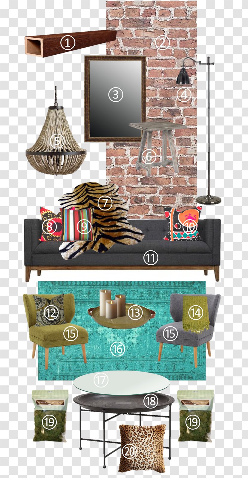 Table Boho-chic Living Room Fashion - Business Transparent PNG