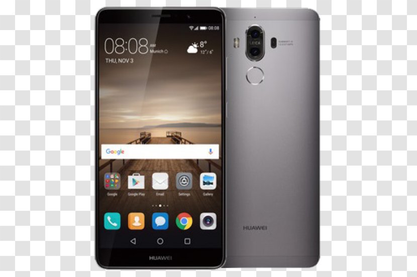 Huawei Mate 8 9 Dual SIM 4G 64GB Black Hardware/Electronic Pro MHA-L29 Space Gray (64GB+4GB RAM) 华为 - Hisilicon - Mobile Mate9 Transparent PNG