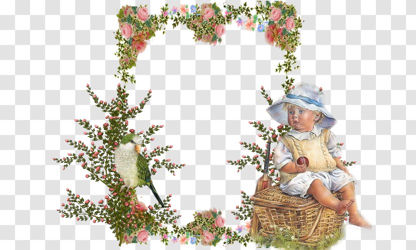 Christmas Ornament Floral Design Garland - Tree Transparent PNG