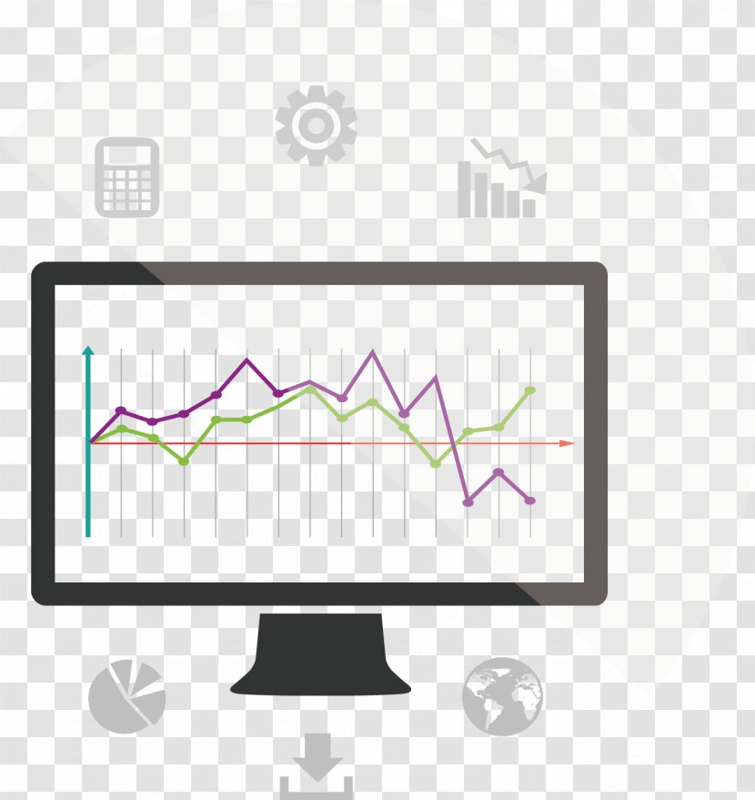 Information Service Business Technology Software - Marketing - Computer Line Chart Of Classification And Labelling Transparent PNG