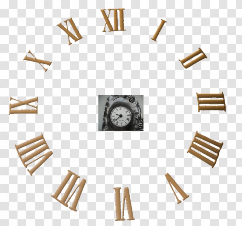 Clock Face Roman Numerals Numeral System Numerical Digit - Number Transparent PNG