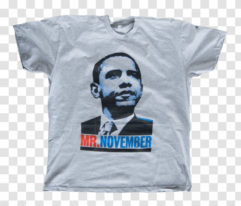 Barack Obama T-shirt Mr November The National - Brand Transparent PNG