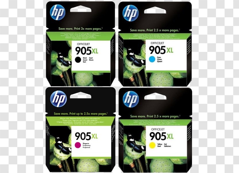 Hewlett-Packard Ink Cartridge Officejet Printer - Material Transparent PNG