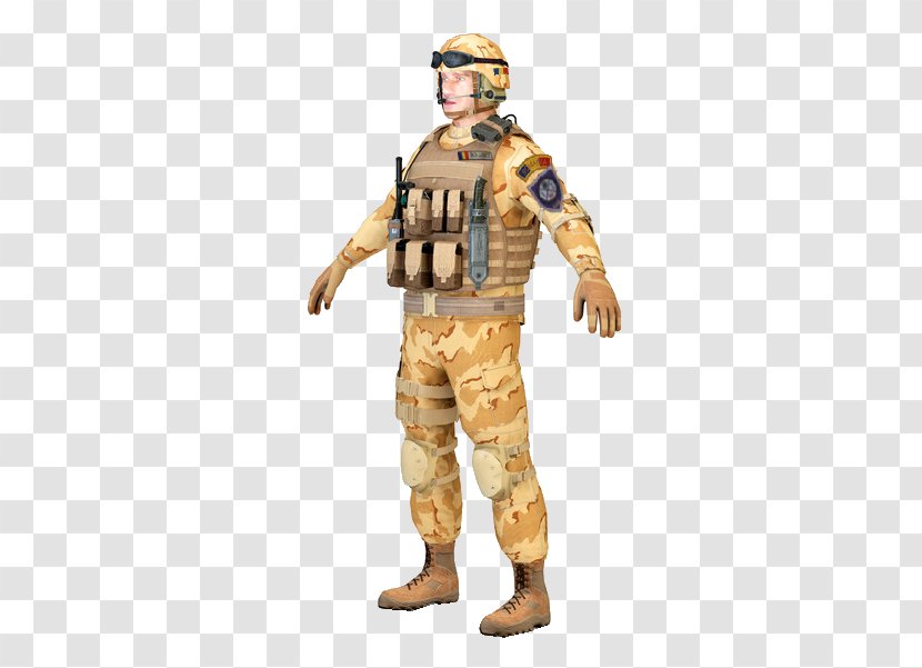 Infantry Soldier Romanian Armed Forces Camouflage Action & Toy Figures - Talon Transparent PNG