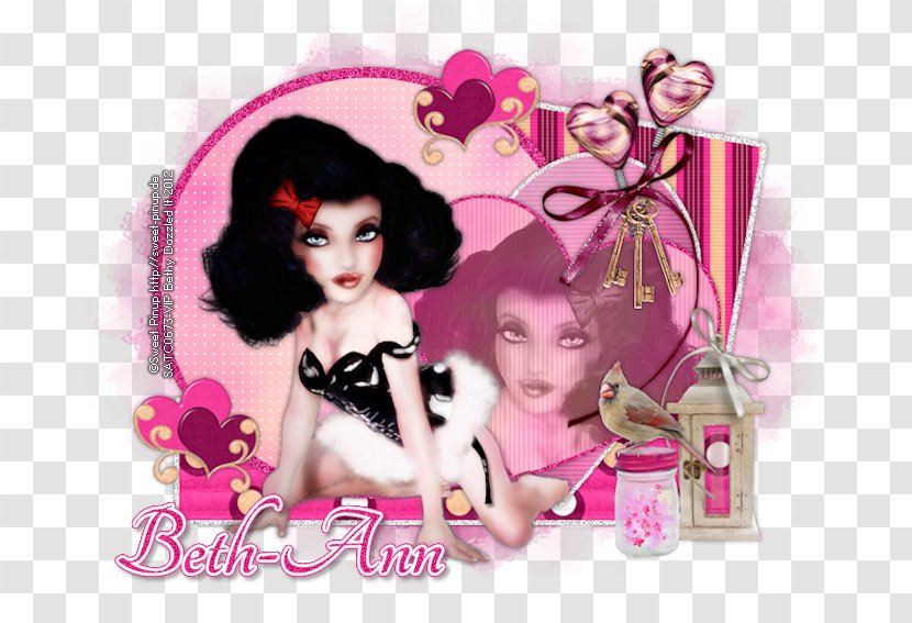 Love Doll Valentine's Day Pink M Transparent PNG