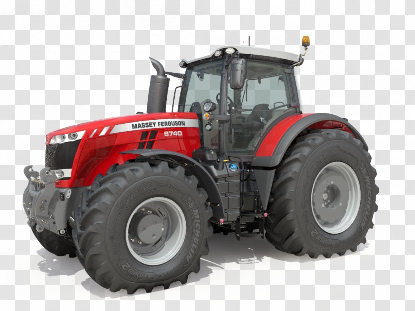 Tractor Massey Ferguson Agriculture Agricultural Machinery Farm Transparent PNG