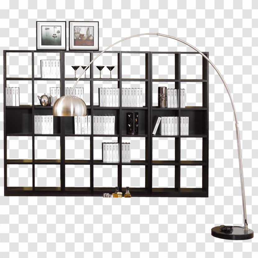 Shelf Bookcase Furniture Art Nouveau Light Fixture - Ikea - Modern Home Shelves Lamps Transparent PNG