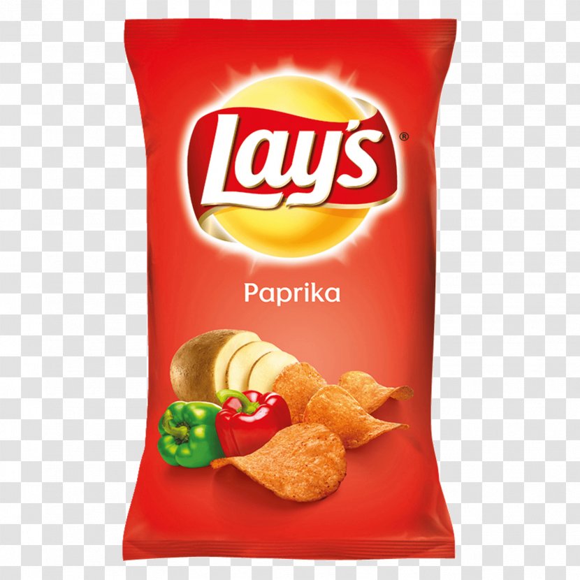 Potato Chip LAY'S Flavor Pringles French Fries - Lays Chips Paprika - Packet Png Transparent PNG