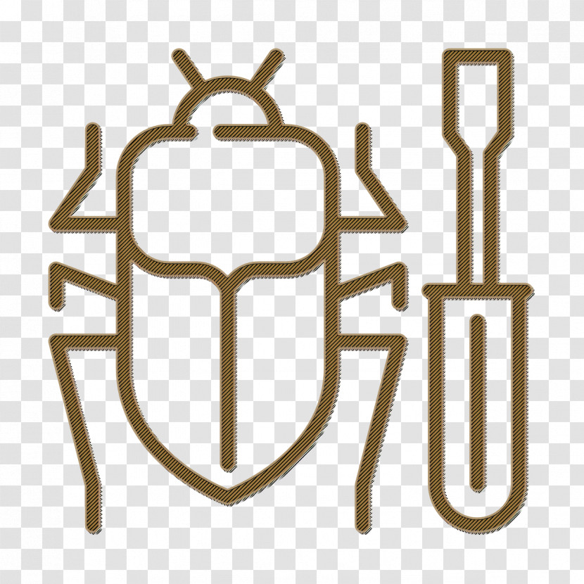 SEO And Online Marketing Elements Icon Bug Icon Transparent PNG