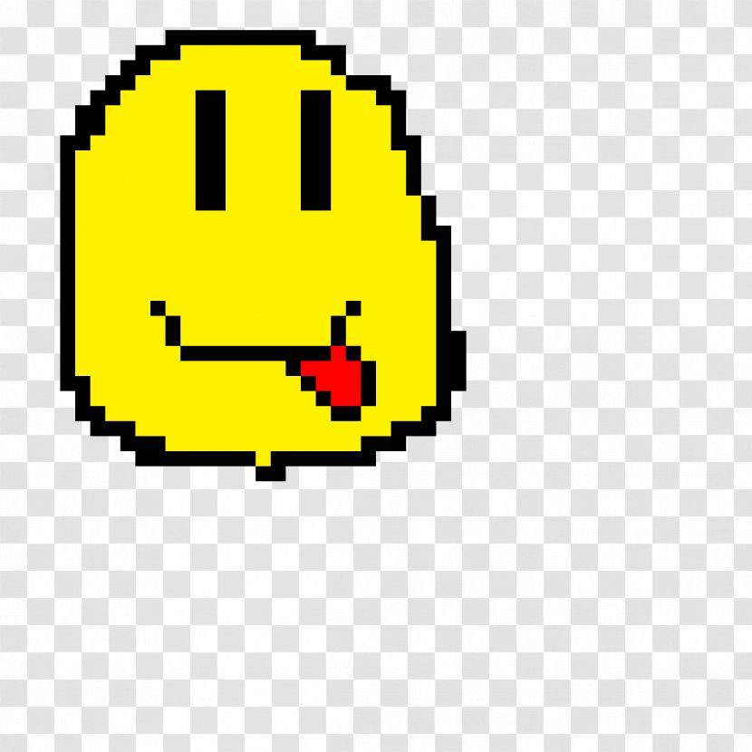 Pixel Art Drawing - Smiley - Text Transparent PNG