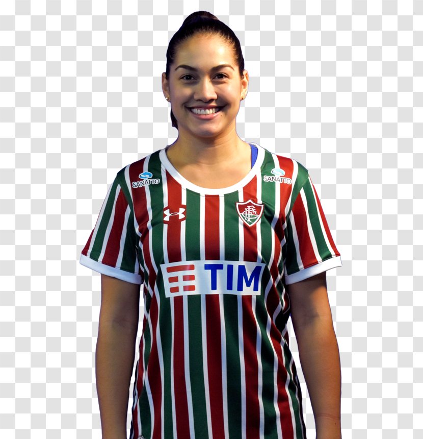Clarisse Peixoto Fluminense FC Brazil Women's National Volleyball Team T-shirt - Libero Transparent PNG