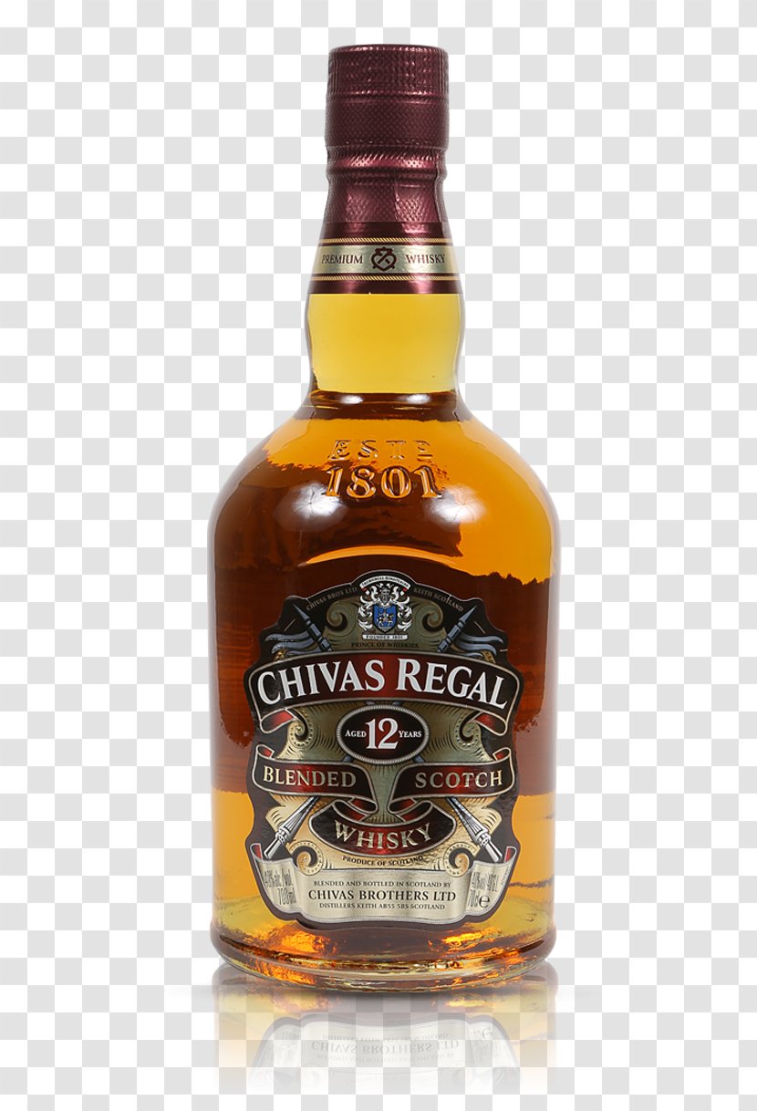 Chivas Regal Blended Whiskey Scotch Whisky Liquor - Strathisla Distillery - Wine Transparent PNG