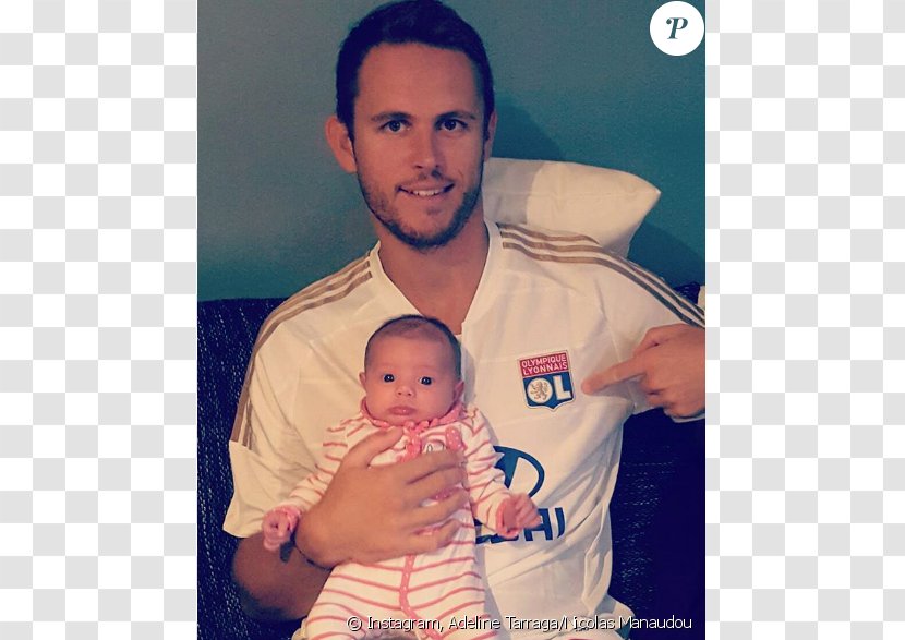 Nicolas Manaudou Fréro Delavega T-shirt Father Infant - T Shirt - Florent Transparent PNG
