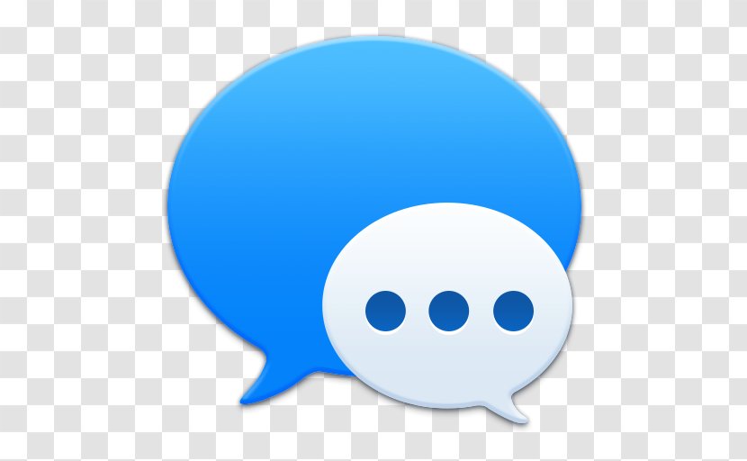 Blue Symbol - Facebook Messenger - Apple Messages Transparent PNG