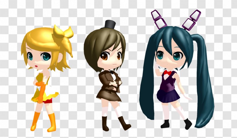 Five Nights At Freddy's 3 MikuMikuDance Hatsune Miku Meiko Kagamine Rin/Len - Cartoon Transparent PNG