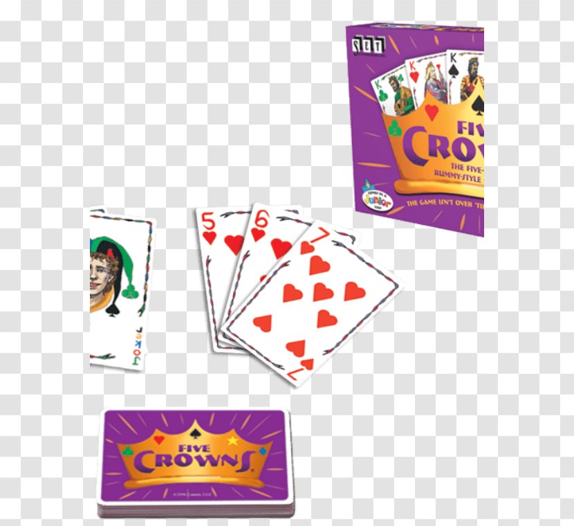 Set Touring Rummy Five Crowns Card Game - Heart - Suit Transparent PNG