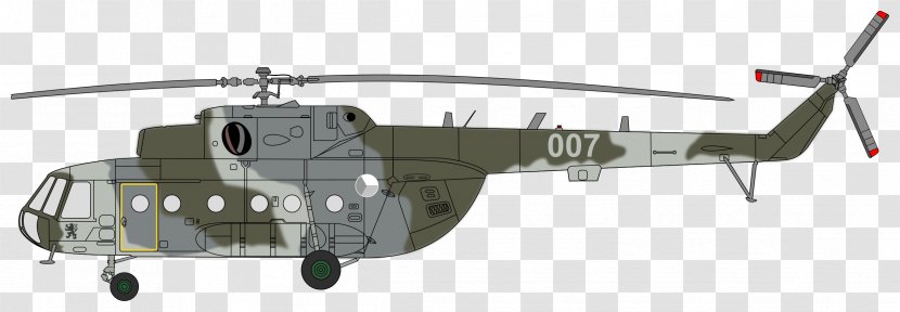 Mil Mi-17 Military Helicopter Aircraft Mi-8 - Helicopters Transparent PNG