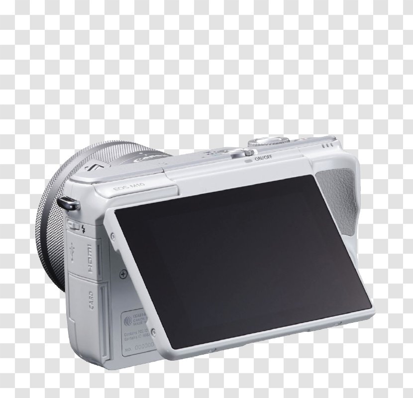 Canon EOS M100 EF Lens Mount EF-M 15–45mm Camera - Eos M10 Transparent PNG