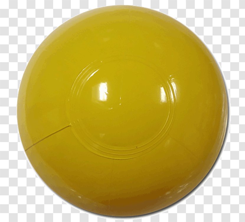 Beach Ball Yellow Sphere Transparent PNG