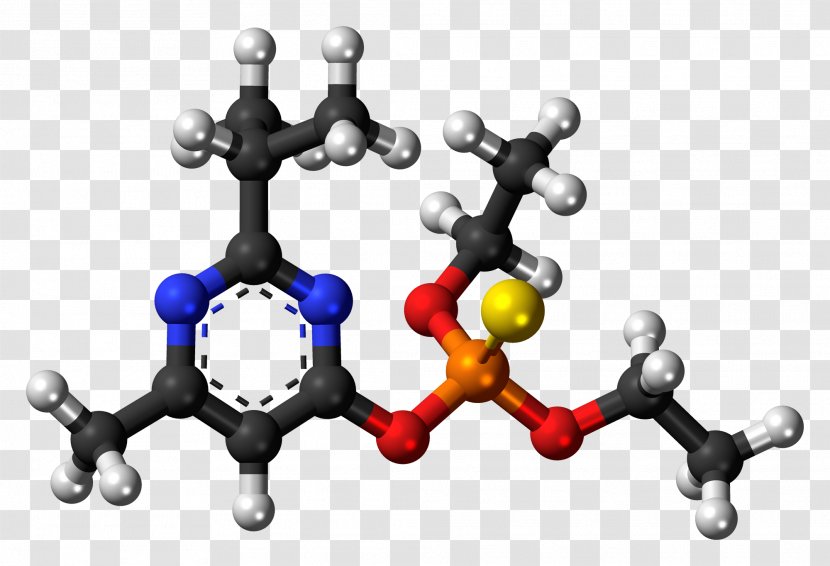 Ball-and-stick Model Chemistry Molecule Melam Atom - Silhouette - Tree Transparent PNG