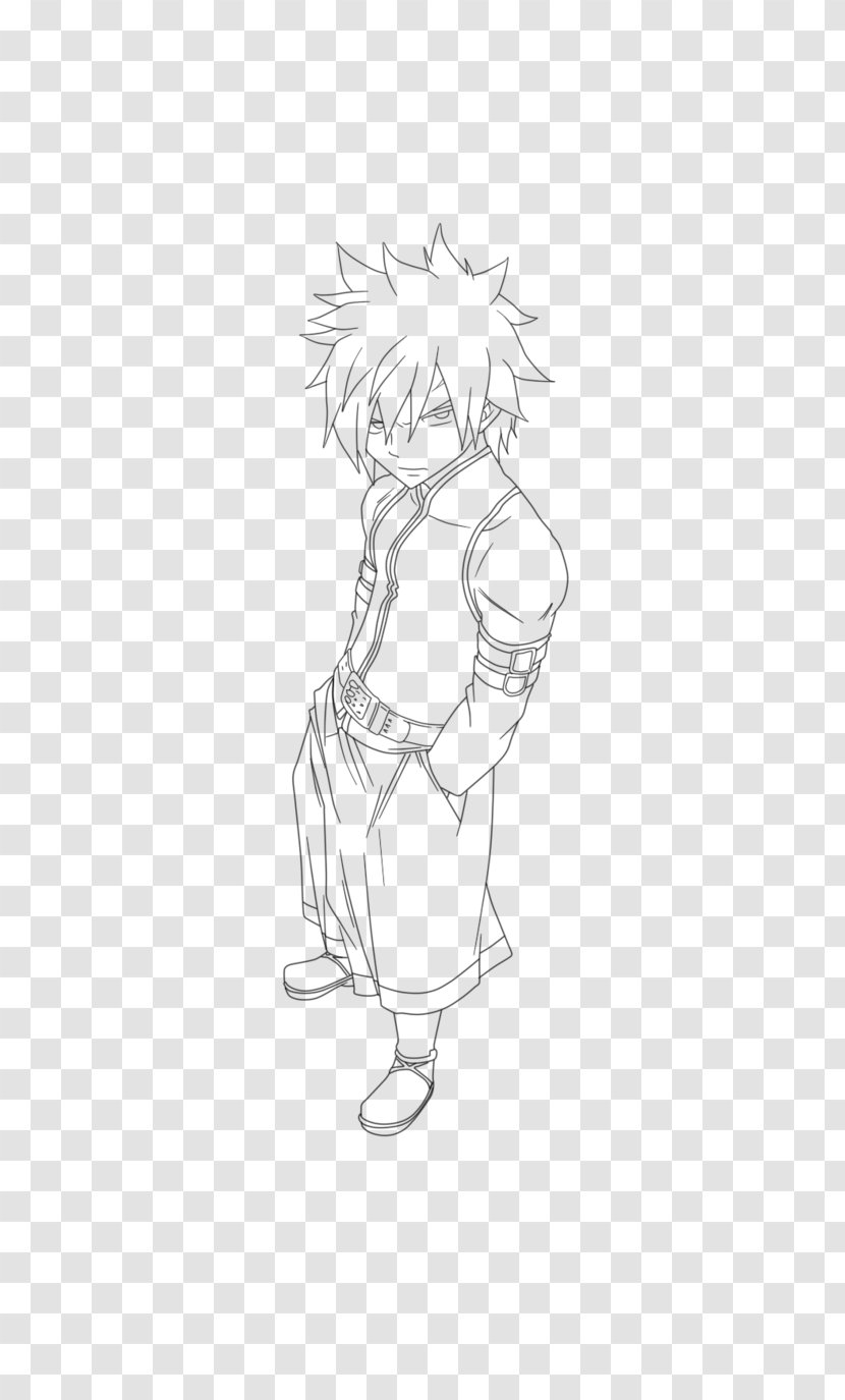 Visual Arts Line Art Drawing Sketch - Gray Fullbuster Pinterest Transparent PNG