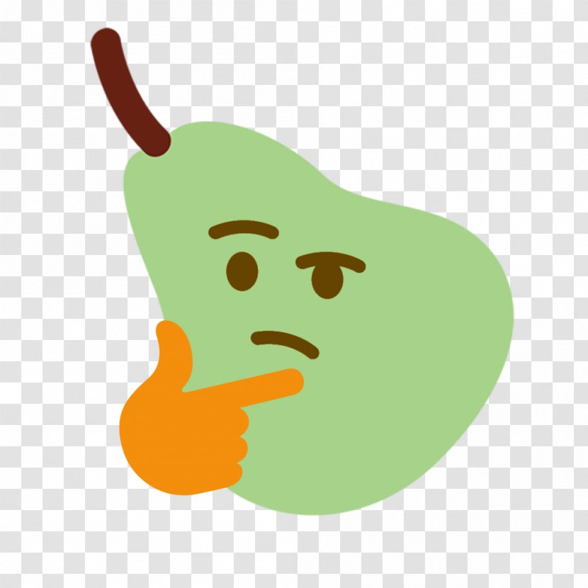 Emoji Discord Thought Emoticon Android Oreo - Nose Transparent PNG