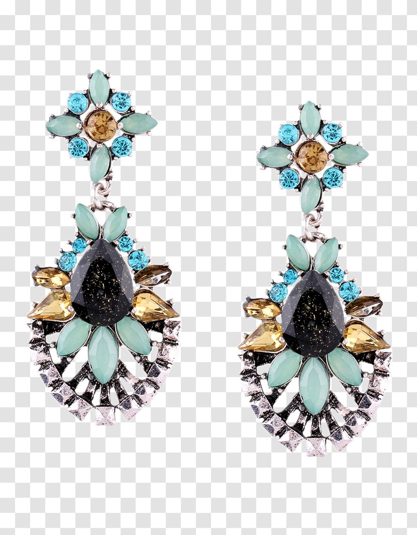 Earring Jewellery Imitation Gemstones & Rhinestones Necklace Luxury - Jewelry Rhinestone Transparent PNG