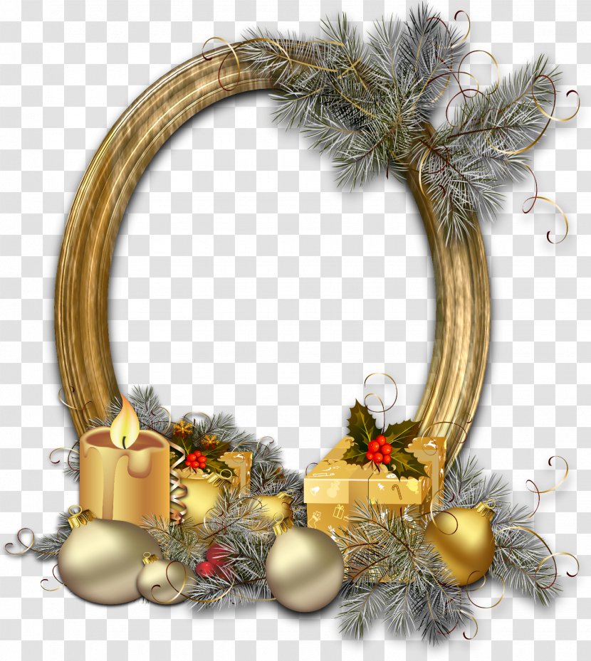Borders And Frames Picture Christmas Clip Art Transparent PNG