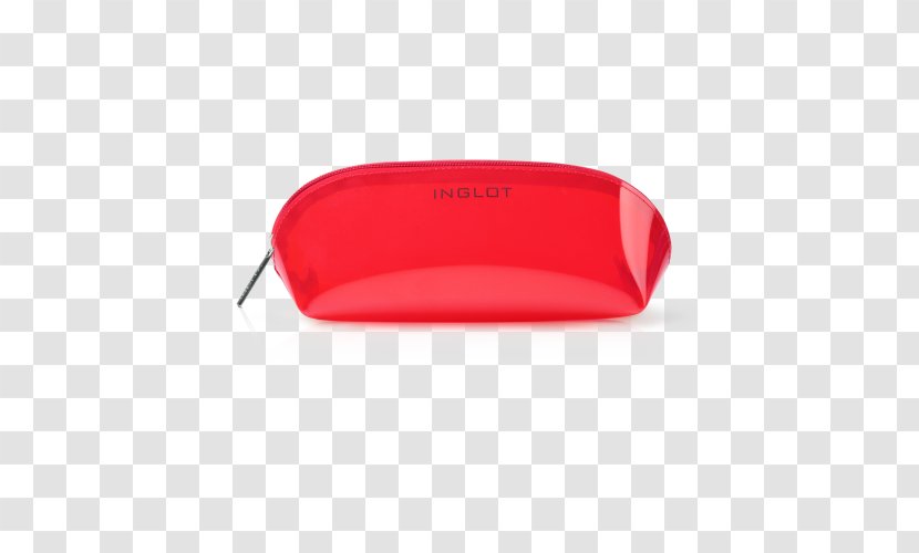 Inglot Cosmetics Cosmetic & Toiletry Bags Fashion MAC - Red - Hand Made Cosmatic Bag Transparent PNG