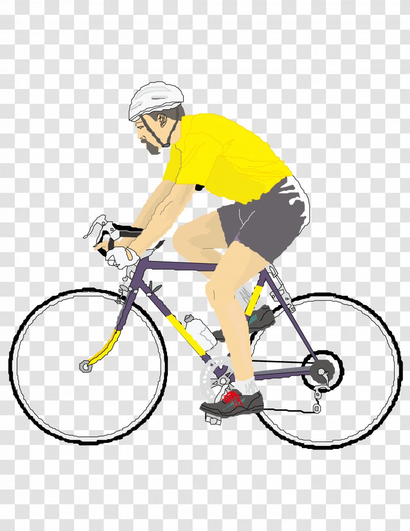 Bicycle Comics Cartoon - Tour De France - Race Transparent PNG