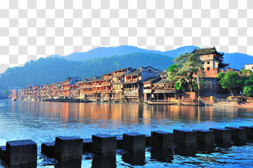 Fenghuang County Zhangjiajie Pingyao Package Tour Tourist Attraction - Sky - Phoenix City Attractions Transparent PNG