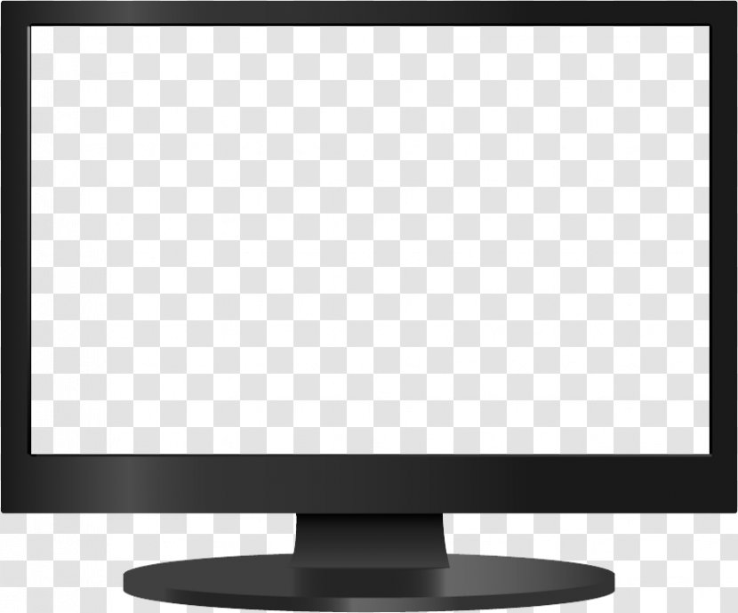 Black And White Text Computer Monitor Pattern - Image Transparent PNG