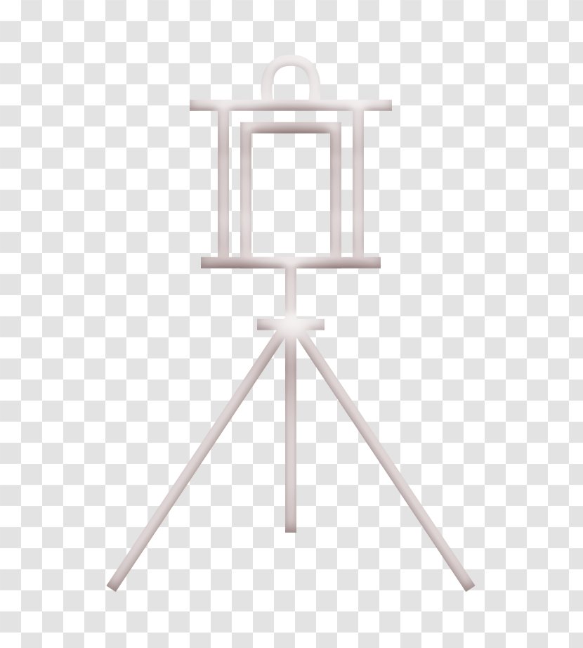 Outline Icon Red Shopping - Table - Tripod Transparent PNG